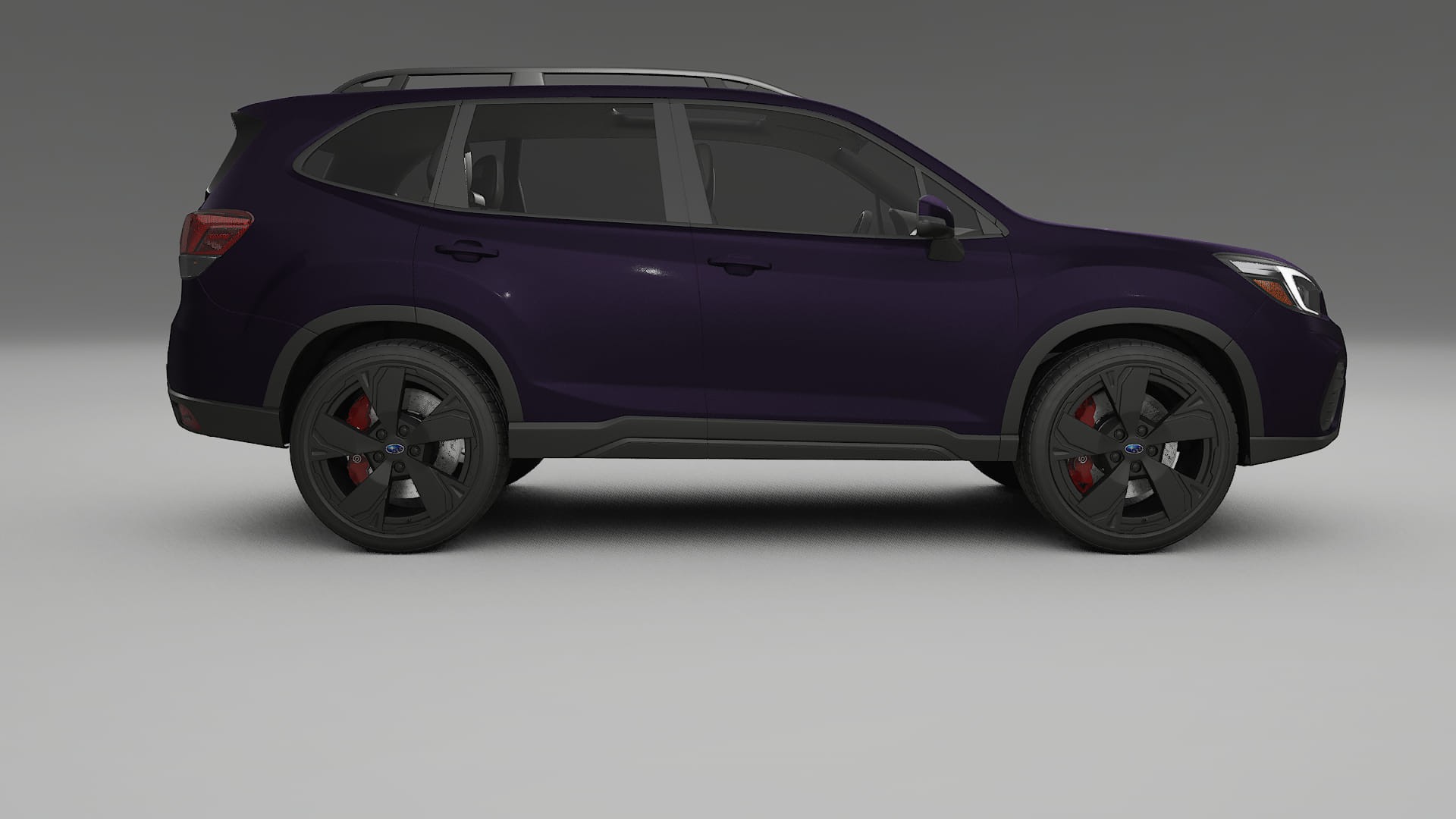 Subaru Forester V SK prefacelift pre-LCI TPU Paint Protection Film | VIOLET Color Change PPF Full Pre-Cut Kit
