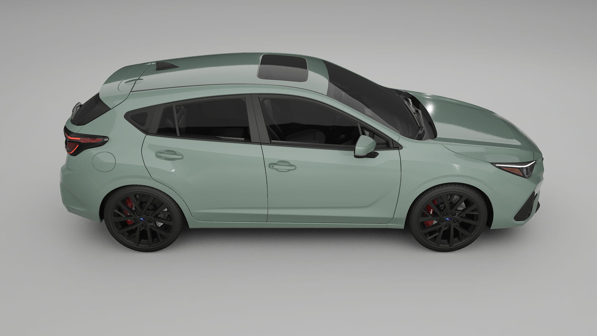Subaru Impreza GU TPU Paint Protection Film | CINDER Color Change PPF Full Pre-Cut Kit
