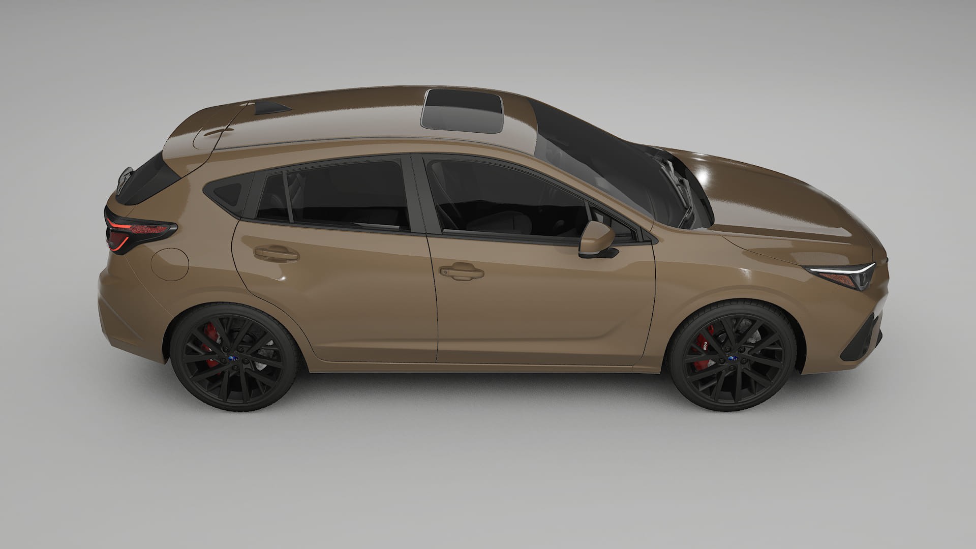 Subaru Impreza GU TPU Paint Protection Film | SAHARA Color Change PPF Full Pre-Cut Kit