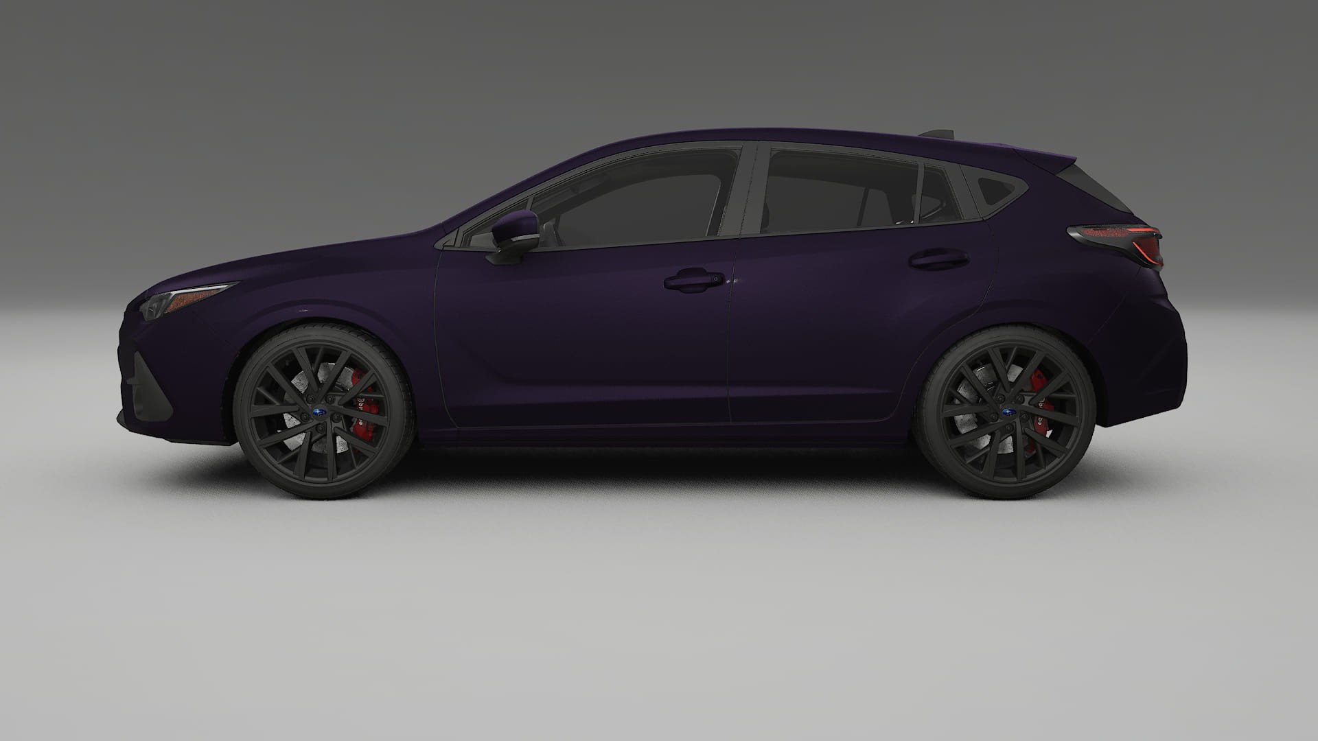 Subaru Impreza GU TPU Paint Protection Film | VIOLET Color Change PPF Full Pre-Cut Kit
