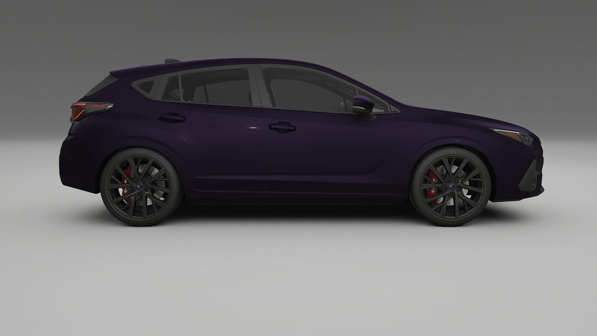 Subaru Impreza GU TPU Paint Protection Film | VIOLET Color Change PPF Full Pre-Cut Kit