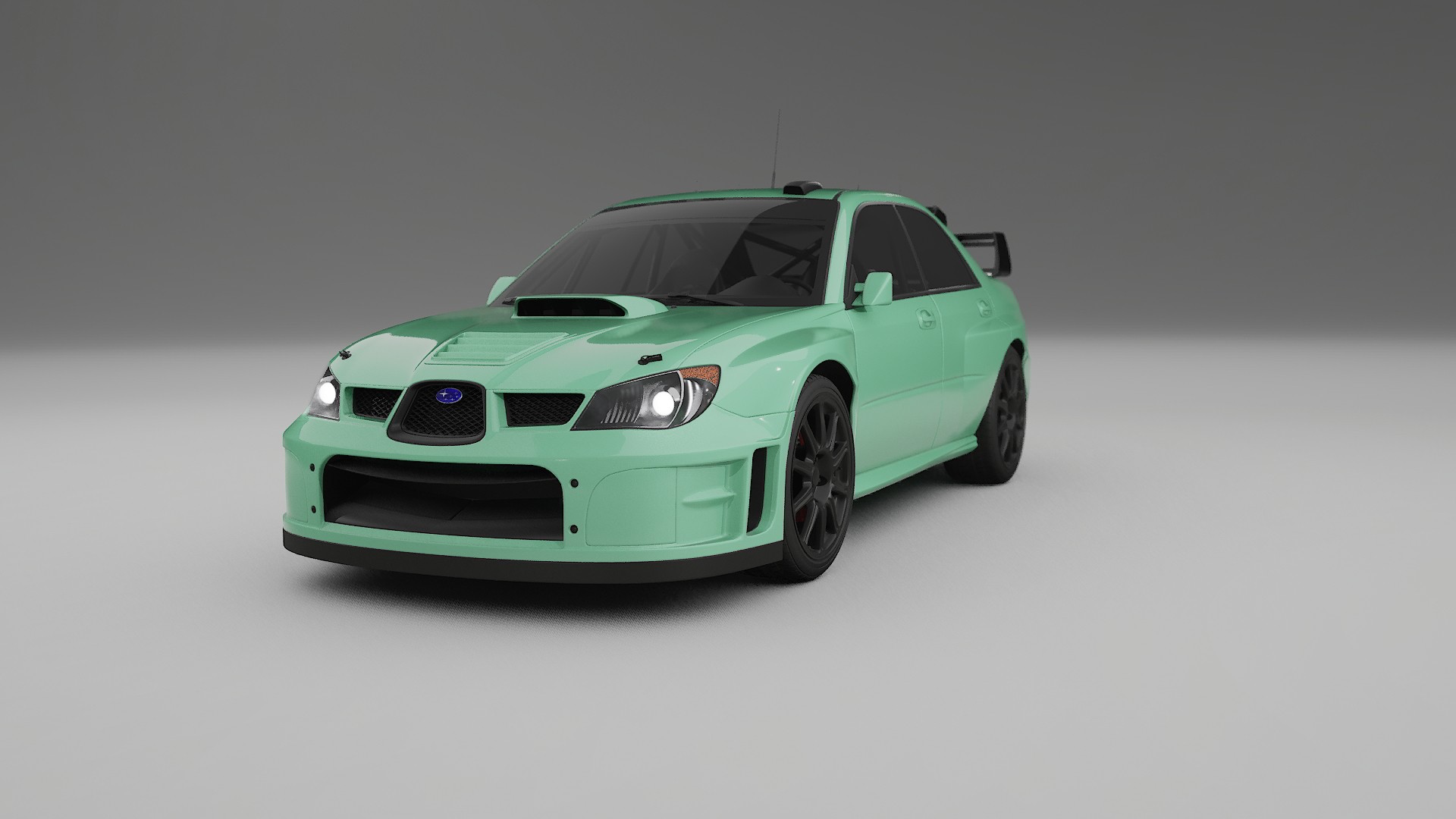 Subaru Impreza WRC GD TPU Paint Protection Film | DUSTY Color Change PPF Full Pre-Cut Kit