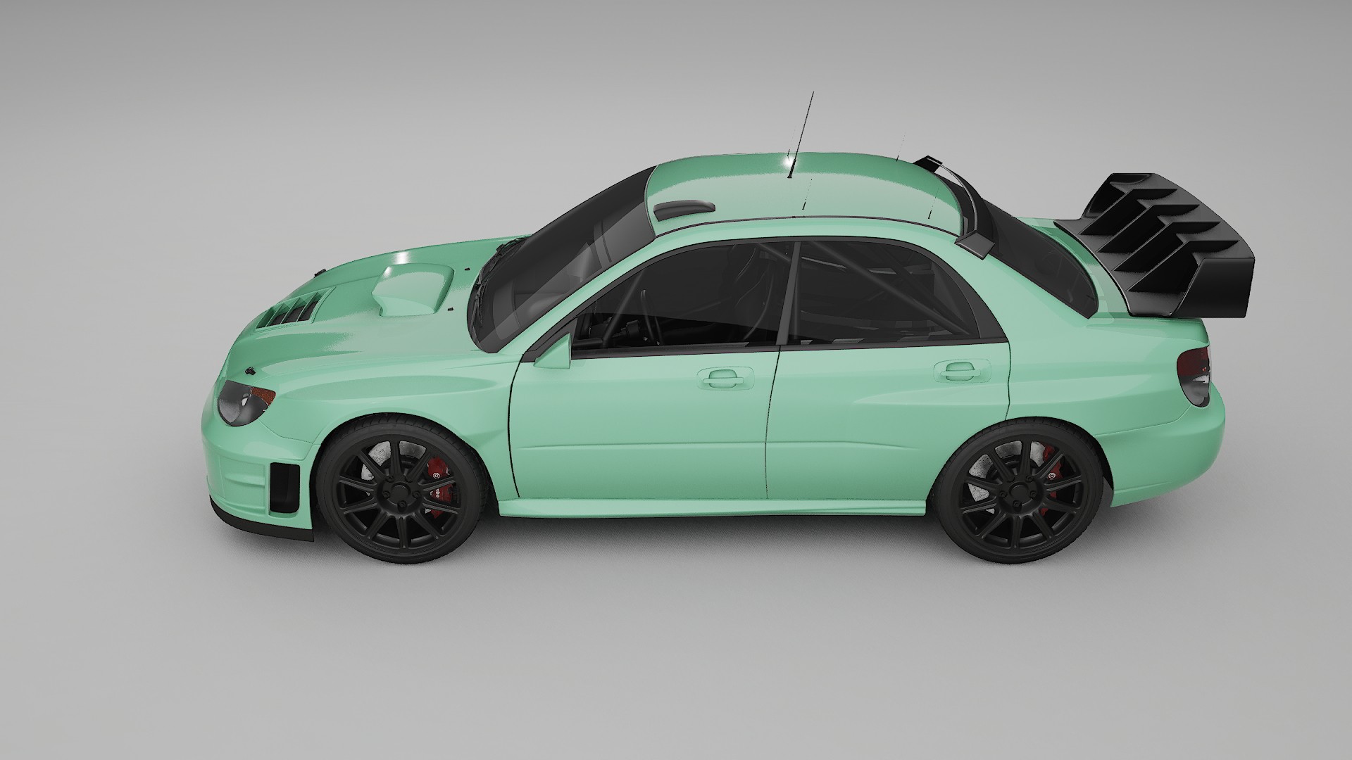 Subaru Impreza WRC GD TPU Paint Protection Film | DUSTY Color Change PPF Full Pre-Cut Kit