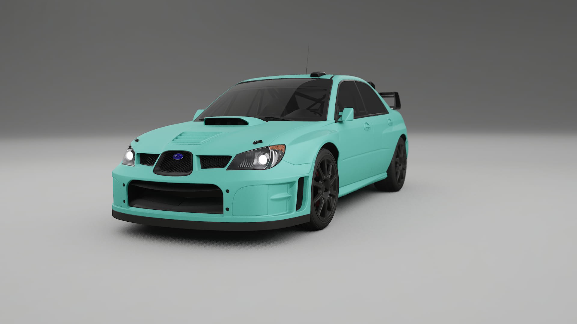 Subaru Impreza WRC GD TPU Paint Protection Film | FROST Color Change PPF Full Pre-Cut Kit