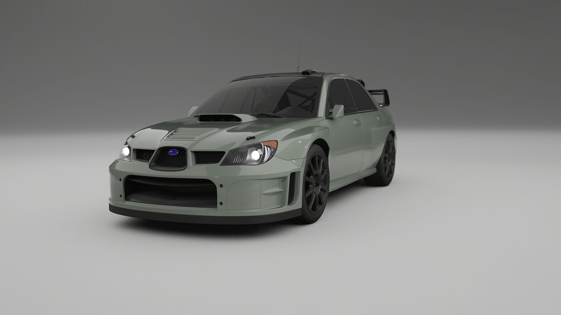 Subaru Impreza WRC GD TPU Paint Protection Film | SLATE Color Change PPF Full Pre-Cut Kit