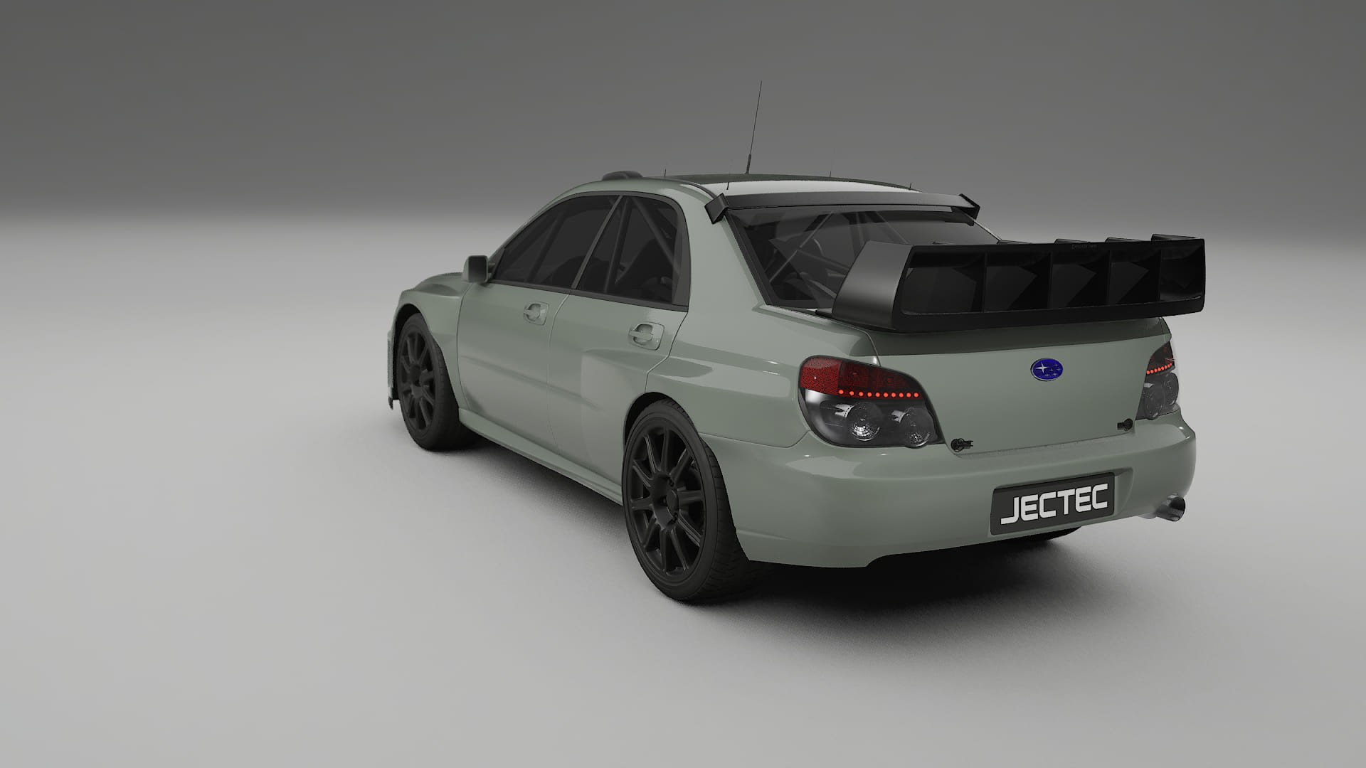 Subaru Impreza WRC GD TPU Paint Protection Film | SLATE Color Change PPF Full Pre-Cut Kit