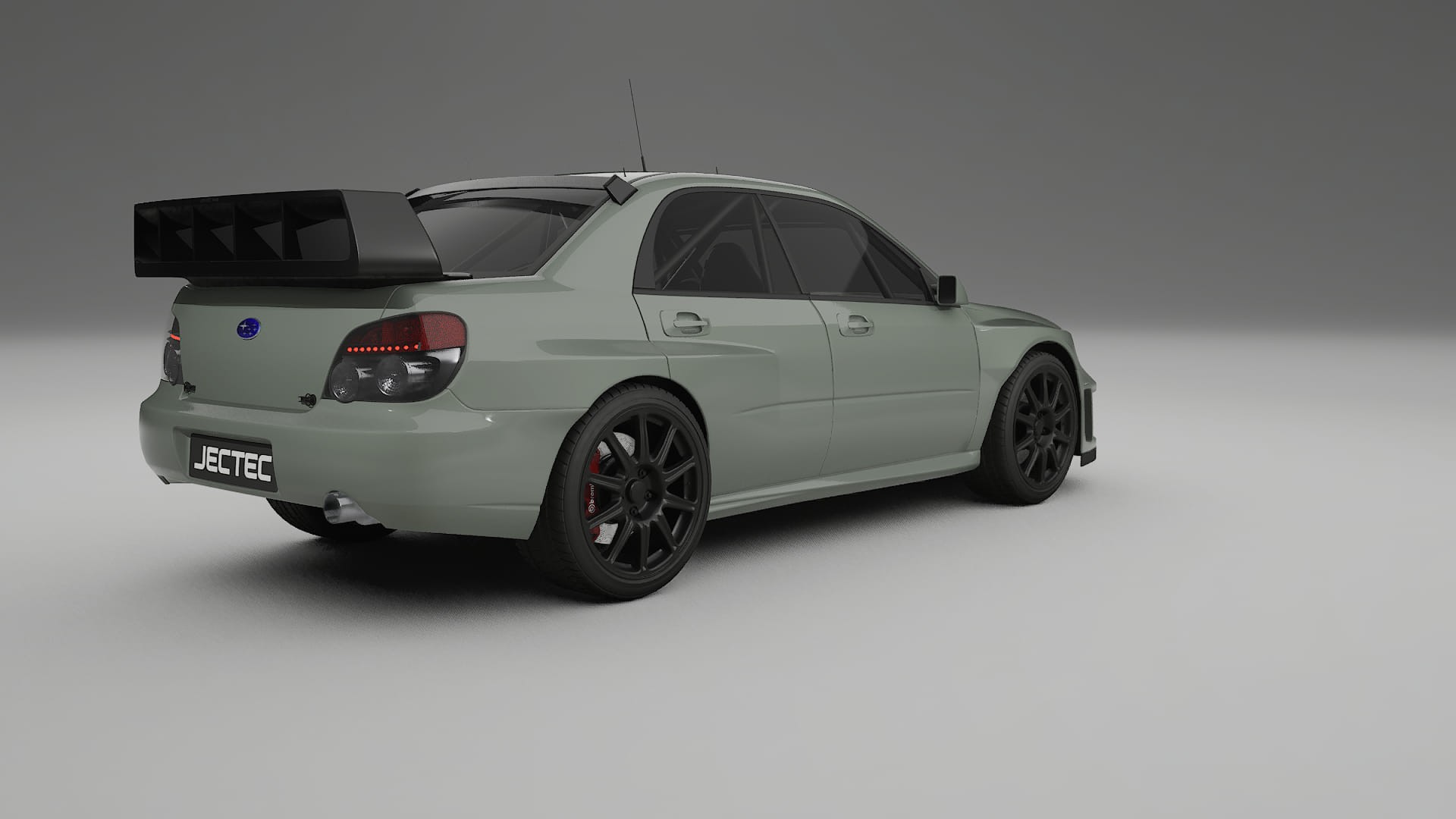 Subaru Impreza WRC GD TPU Paint Protection Film | SLATE Color Change PPF Full Pre-Cut Kit