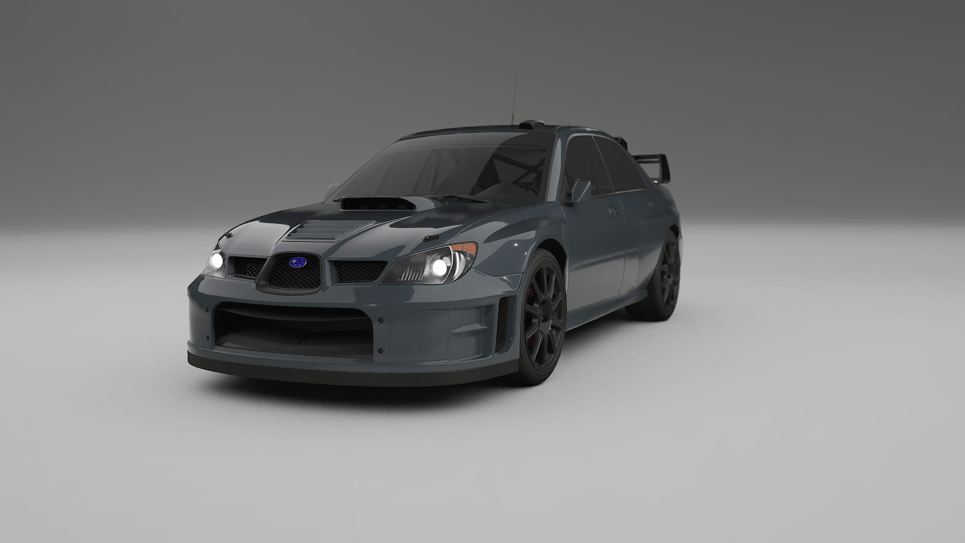 Subaru Impreza WRC GD TPU Paint Protection Film | GRANITE Color Change PPF Full Pre-Cut Kit