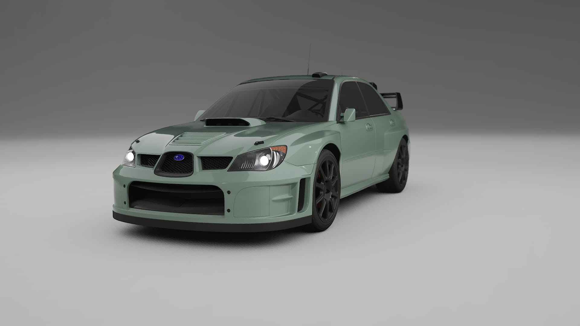 Subaru Impreza WRC GD TPU Paint Protection Film | CINDER Color Change PPF Full Pre-Cut Kit