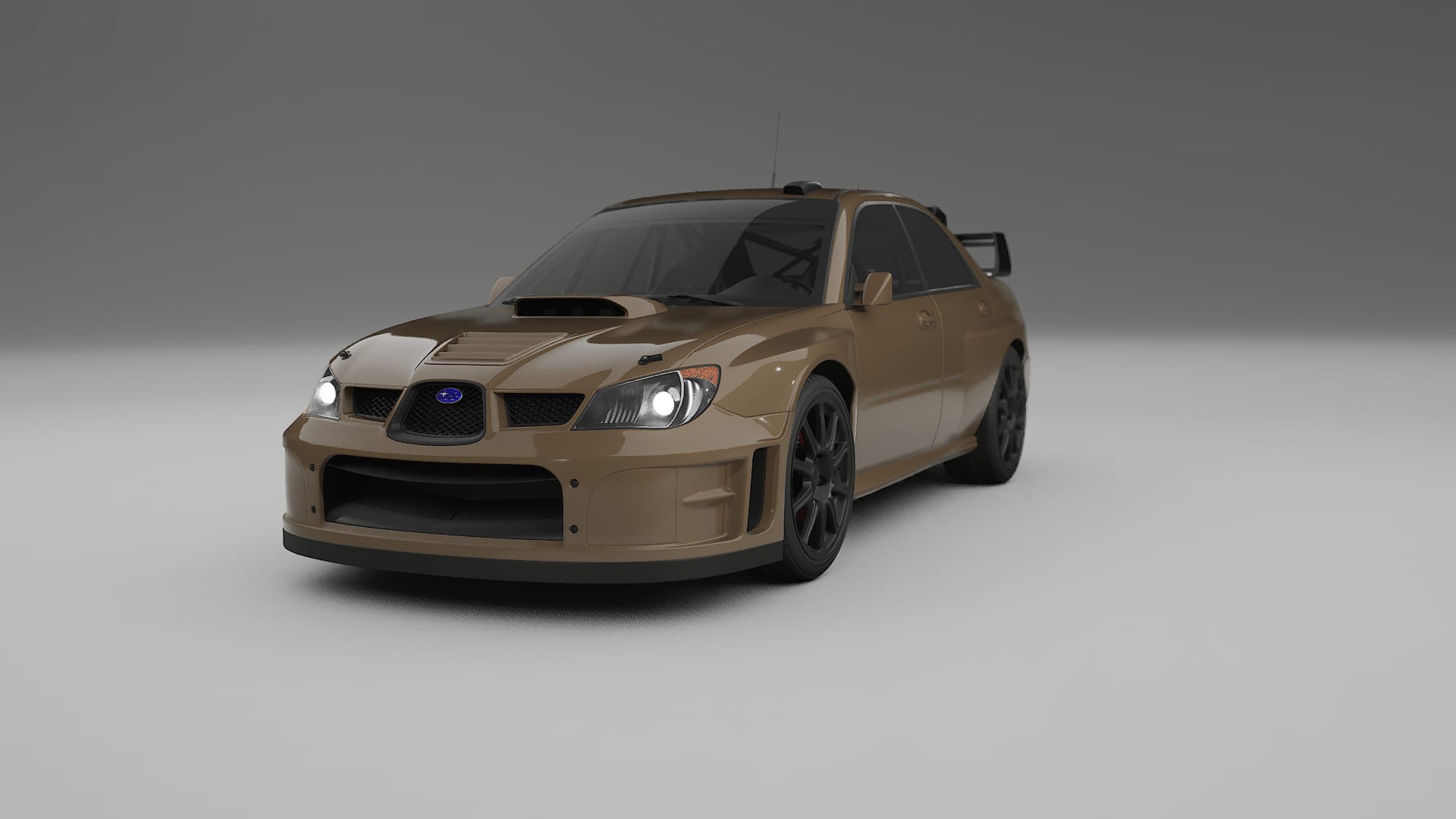 Subaru Impreza WRC GD TPU Paint Protection Film | SAHARA Color Change PPF Full Pre-Cut Kit