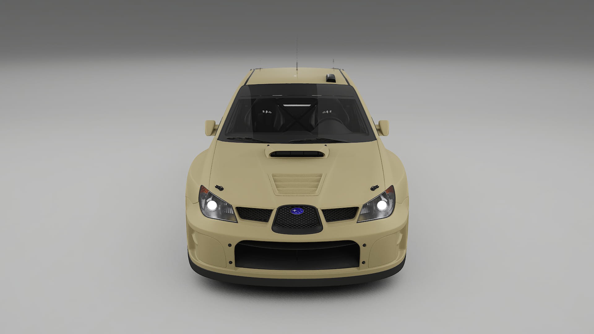 Subaru Impreza WRC GD TPU Paint Protection Film | SAND Color Change PPF Full Pre-Cut Kit