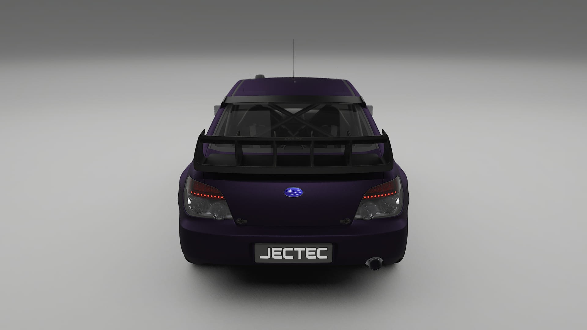 Subaru Impreza WRC GD TPU Paint Protection Film | VIOLET Color Change PPF Full Pre-Cut Kit