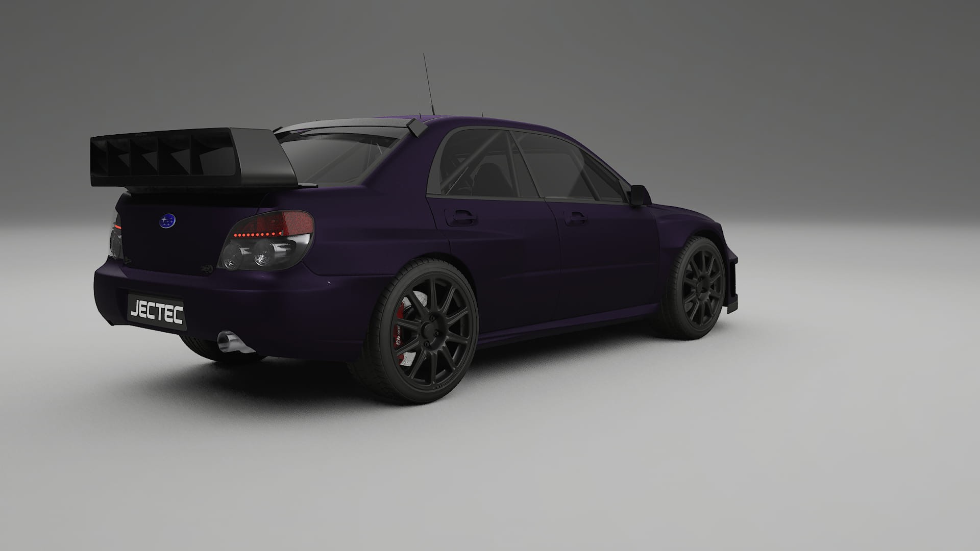 Subaru Impreza WRC GD TPU Paint Protection Film | VIOLET Color Change PPF Full Pre-Cut Kit