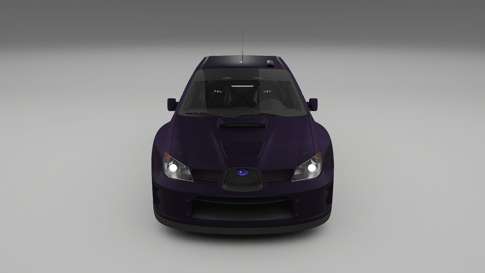 Subaru Impreza WRC GD TPU Paint Protection Film | VIOLET Color Change PPF Full Pre-Cut Kit