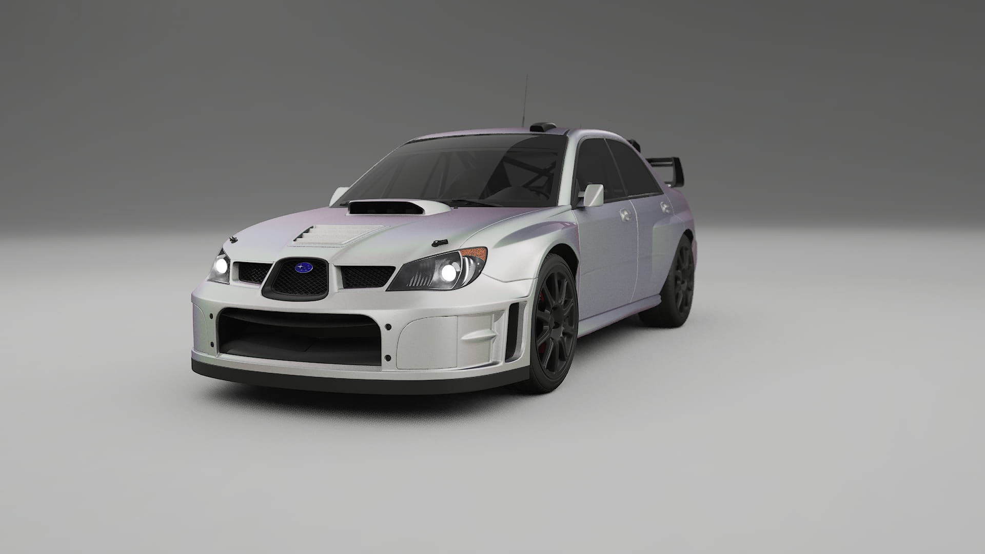 Subaru Impreza WRC GD TPU Paint Protection Film | NEBULA Color Change PPF Full Pre-Cut Kit