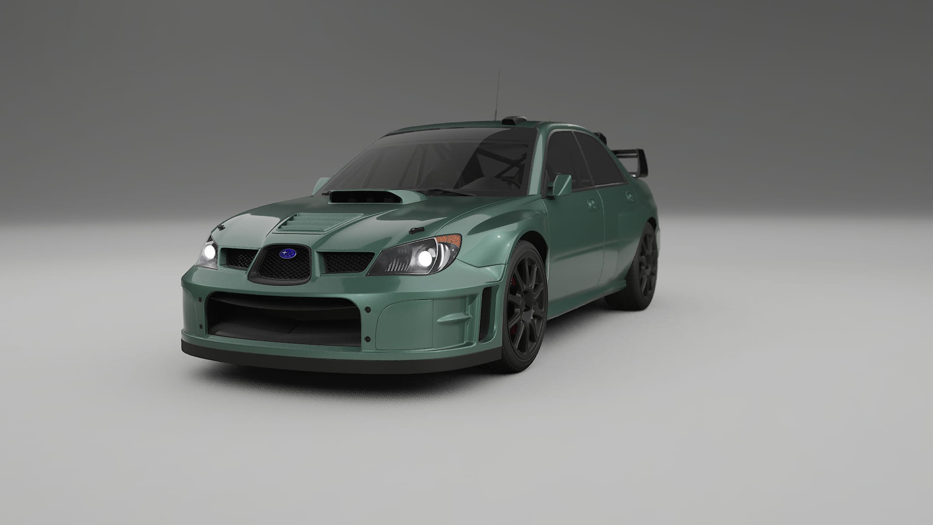 Subaru Impreza WRC GD TPU Paint Protection Film | EVERGREEN Color Change PPF Full Pre-Cut Kit