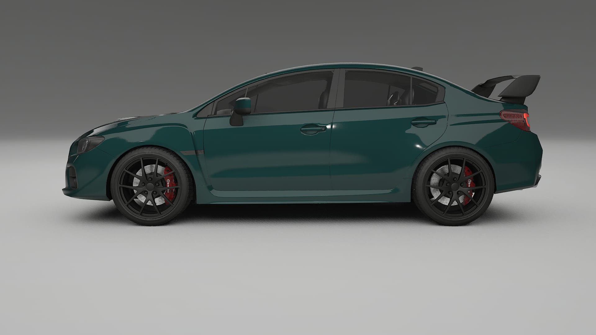Subaru Impreza WRX Sti VA prefacelift pre-LCI TPU Paint Protection Film | INFERNO Color Change PPF Full Pre-Cut Kit
