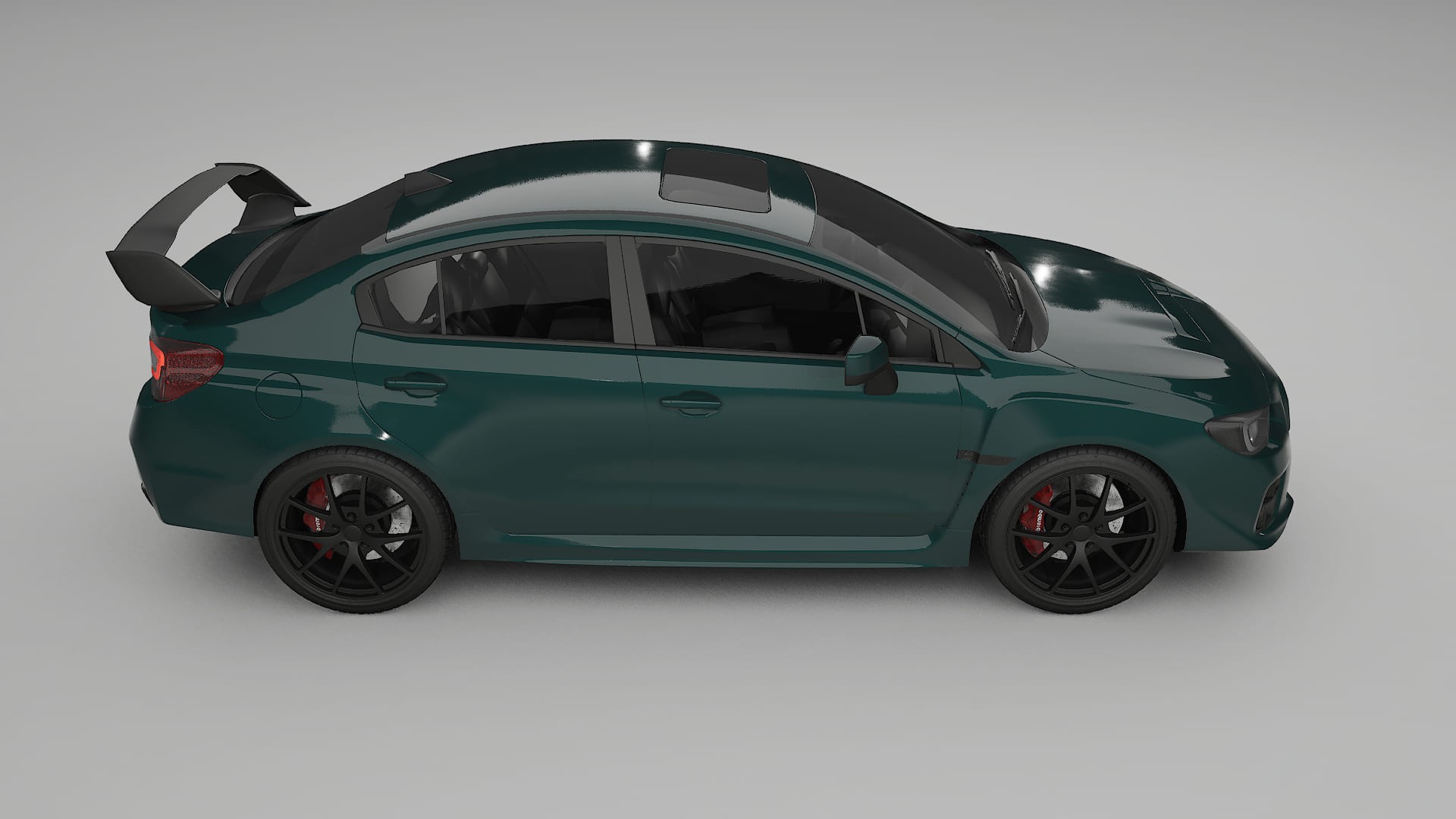 Subaru Impreza WRX Sti VA prefacelift pre-LCI TPU Paint Protection Film | INFERNO Color Change PPF Full Pre-Cut Kit