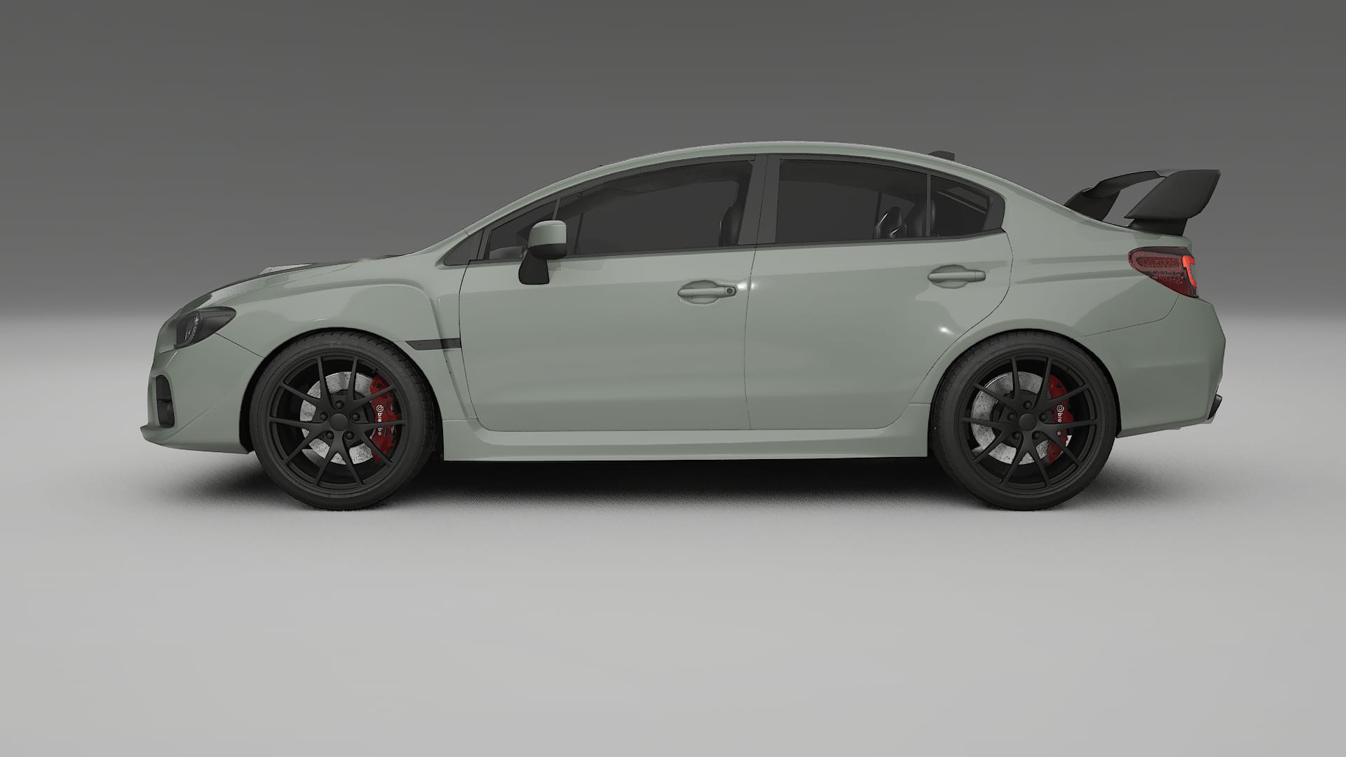 Subaru Impreza WRX Sti VA prefacelift pre-LCI TPU Paint Protection Film | SLATE Color Change PPF Full Pre-Cut Kit