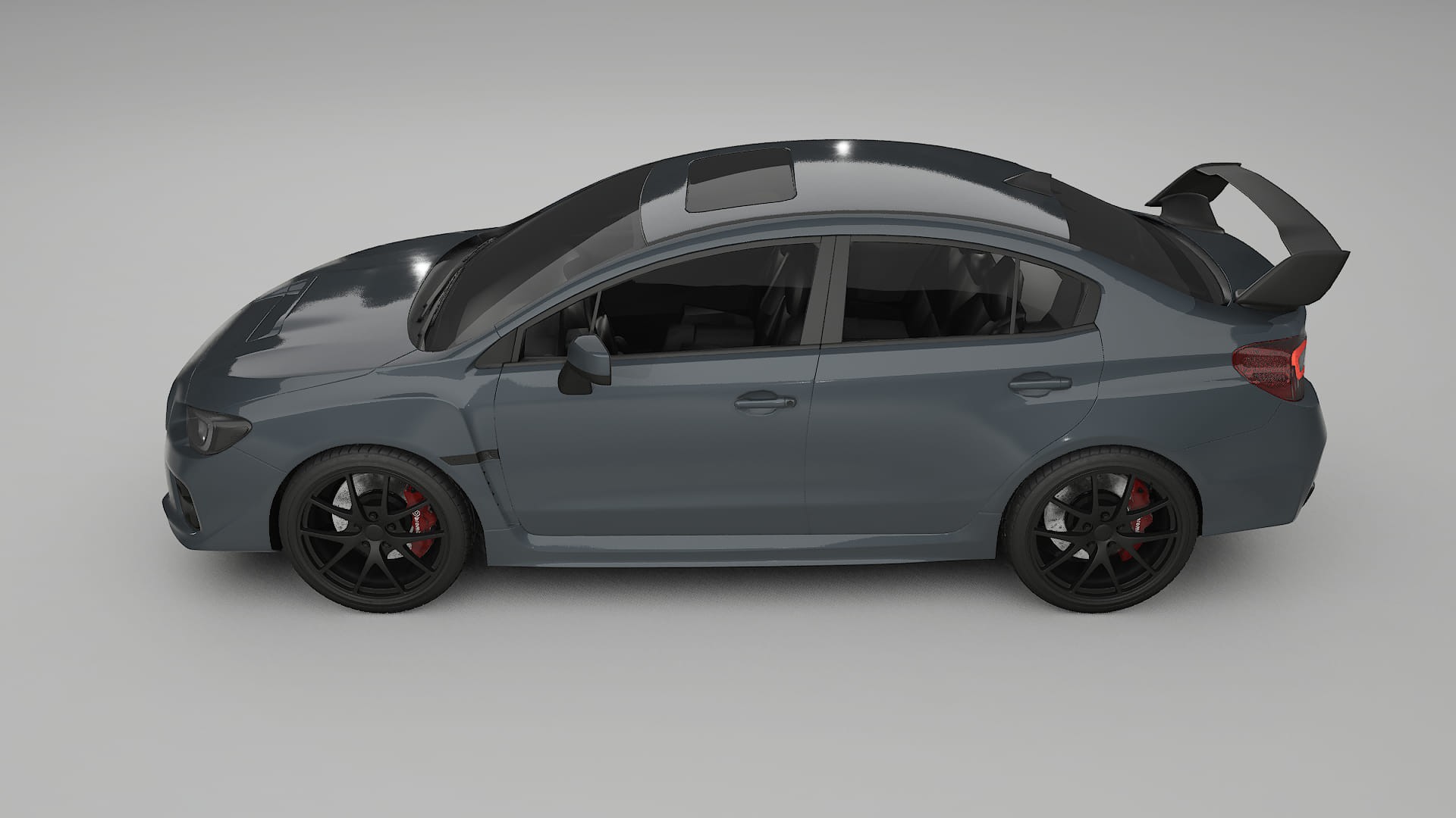 Subaru Impreza WRX Sti VA prefacelift pre-LCI TPU Paint Protection Film | GRANITE Color Change PPF Full Pre-Cut Kit