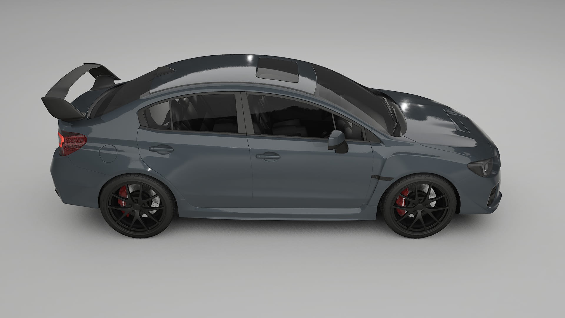 Subaru Impreza WRX Sti VA prefacelift pre-LCI TPU Paint Protection Film | GRANITE Color Change PPF Full Pre-Cut Kit
