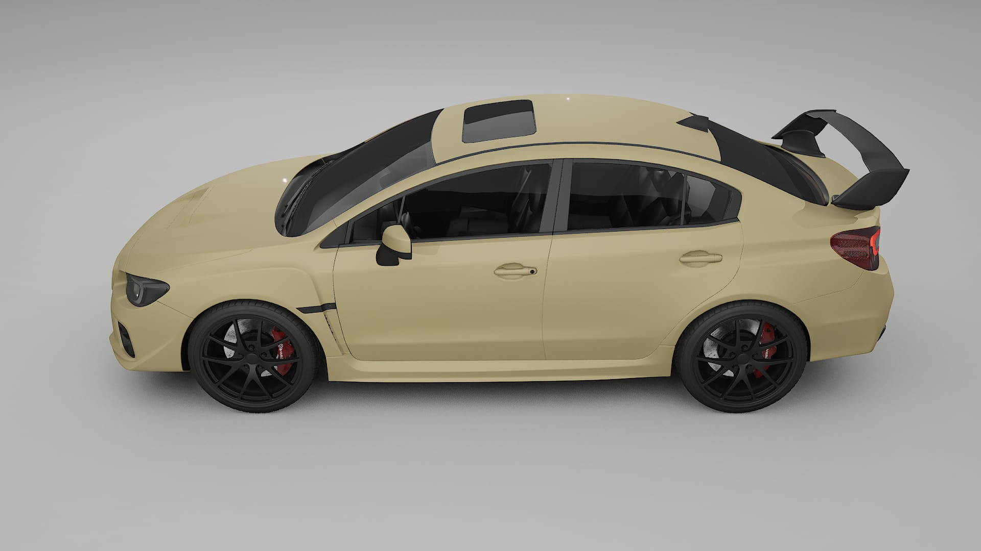 Subaru Impreza WRX Sti VA prefacelift pre-LCI TPU Paint Protection Film | SAND Color Change PPF Full Pre-Cut Kit