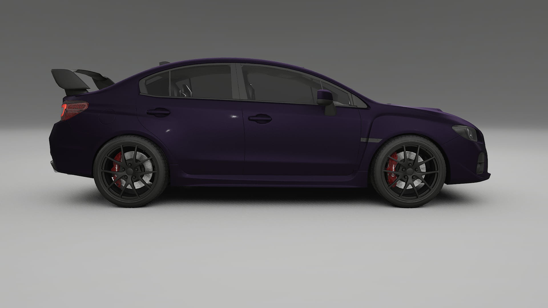 Subaru Impreza WRX Sti VA prefacelift pre-LCI TPU Paint Protection Film | VIOLET Color Change PPF Full Pre-Cut Kit