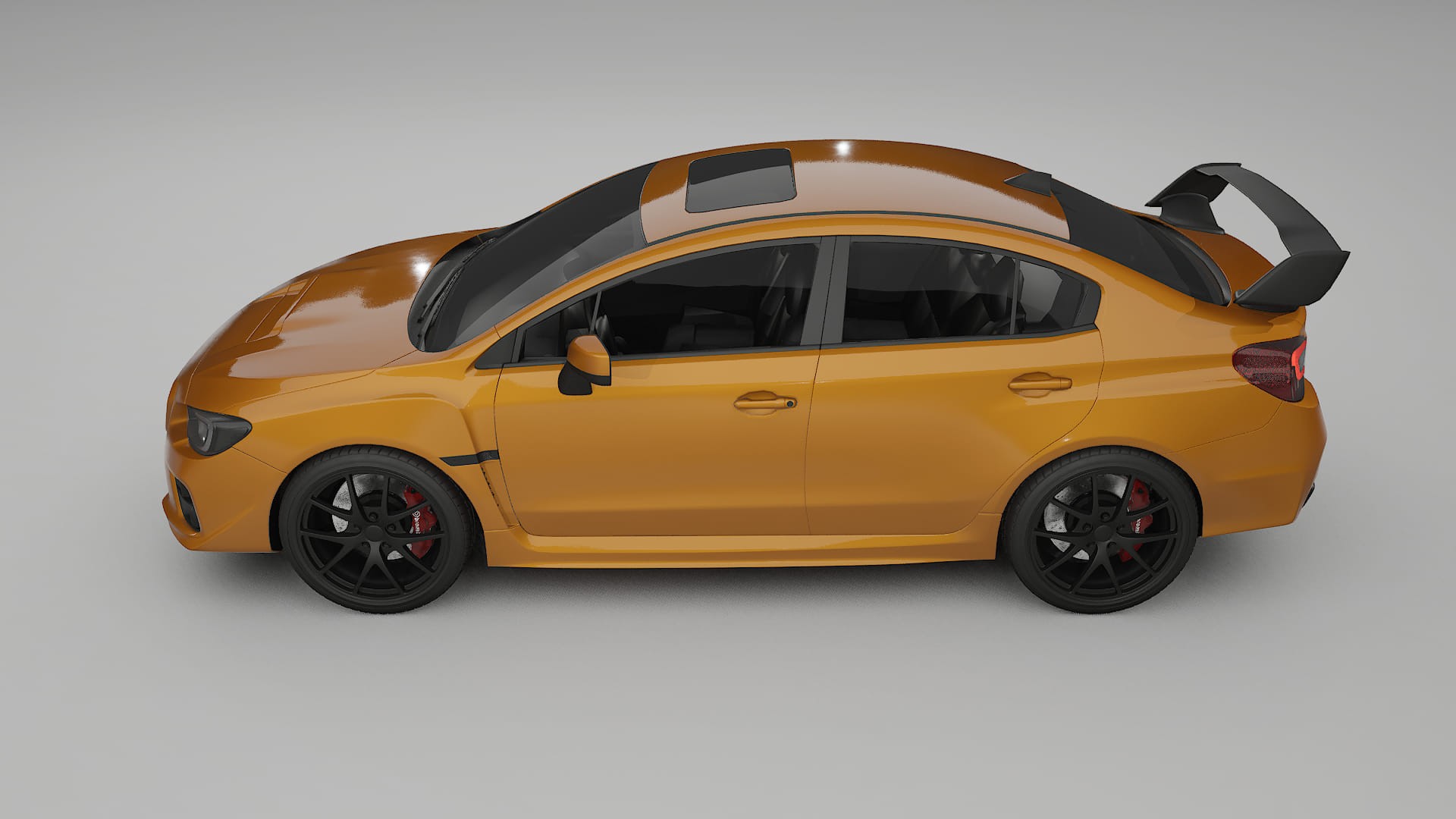 Subaru Impreza WRX Sti VA prefacelift pre-LCI TPU Paint Protection Film | DAISY Color Change PPF Full Pre-Cut Kit