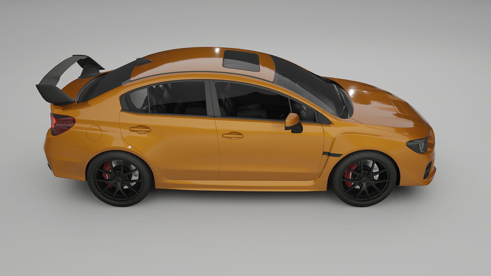 Subaru Impreza WRX Sti VA prefacelift pre-LCI TPU Paint Protection Film | DAISY Color Change PPF Full Pre-Cut Kit