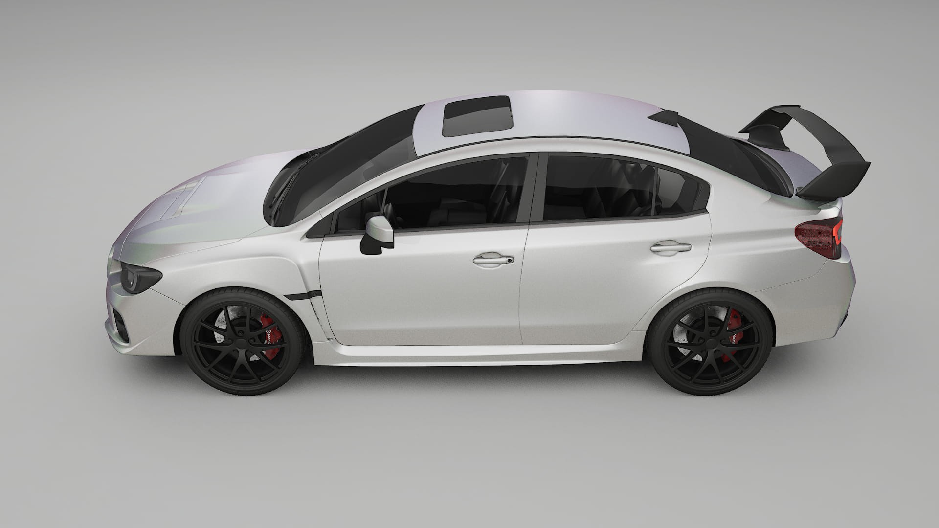 Subaru Impreza WRX Sti VA prefacelift pre-LCI TPU Paint Protection Film | NEBULA Color Change PPF Full Pre-Cut Kit