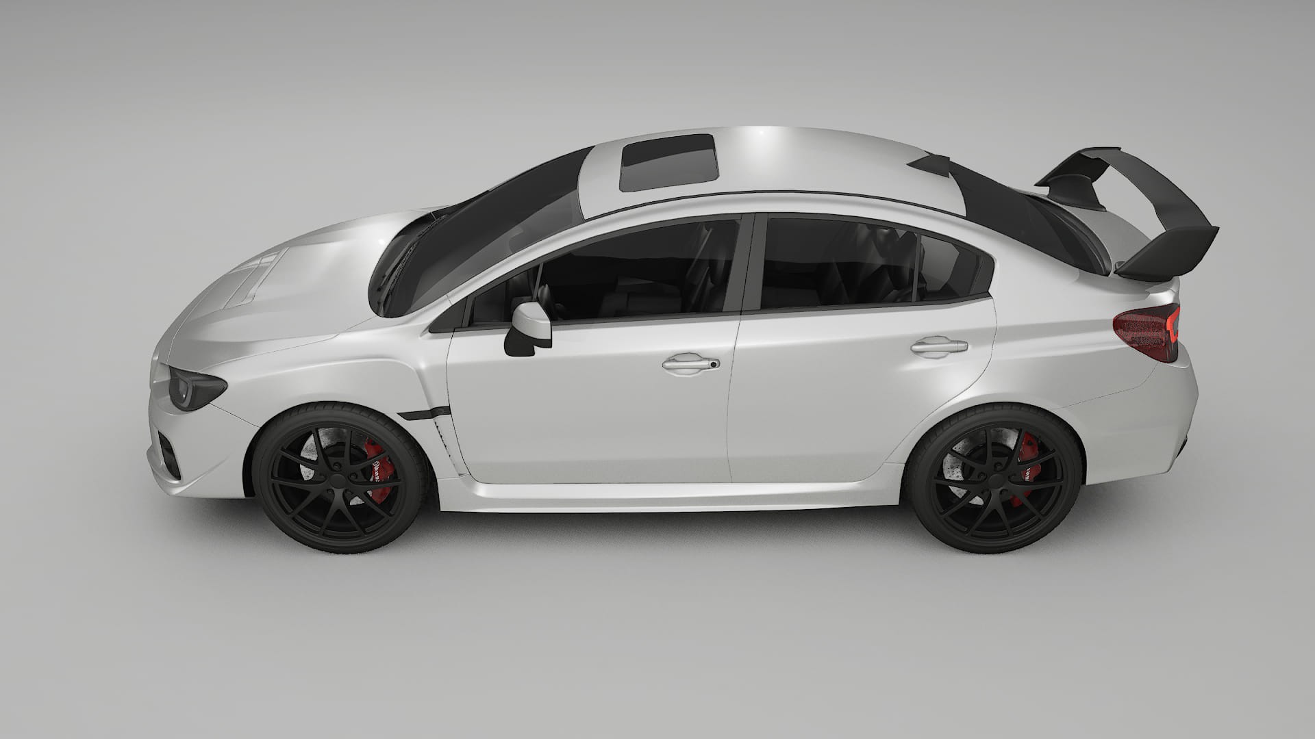 Subaru Impreza WRX Sti VA prefacelift pre-LCI TPU Paint Protection Film | OPAL Color Change PPF Full Pre-Cut Kit