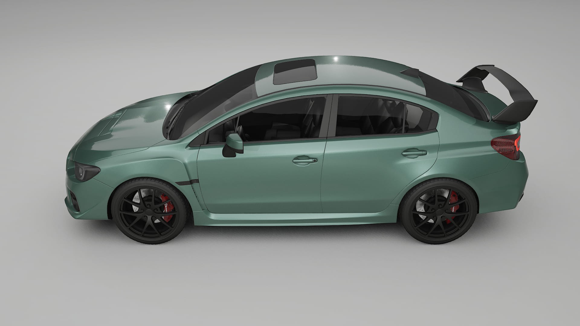 Subaru Impreza WRX Sti VA prefacelift pre-LCI TPU Paint Protection Film | EVERGREEN Color Change PPF Full Pre-Cut Kit