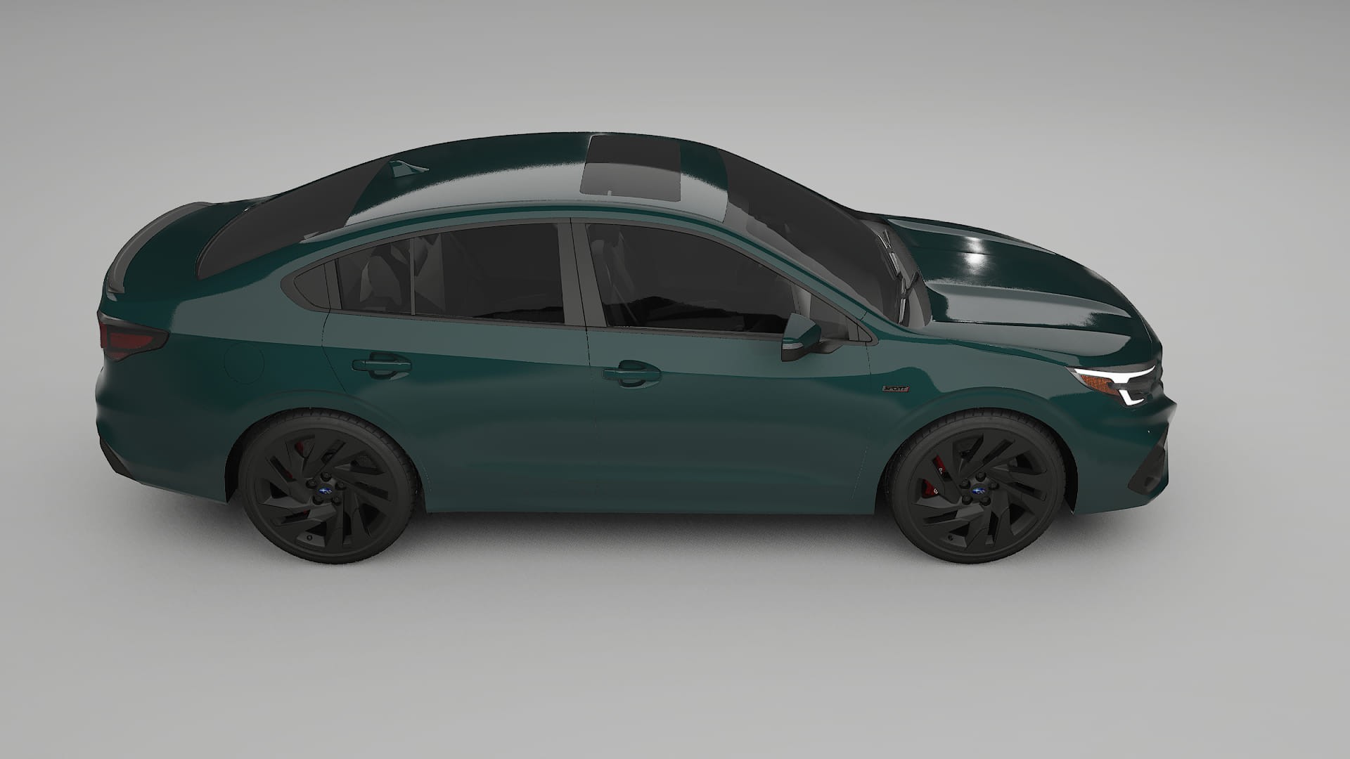 Subaru Legacy BW TPU Paint Protection Film | INFERNO Color Change PPF Full Pre-Cut Kit