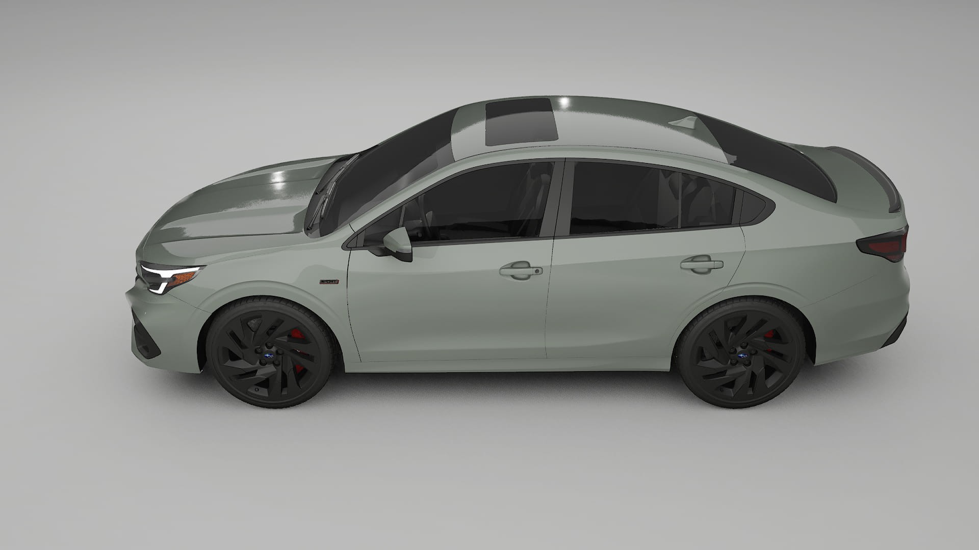 Subaru Legacy BW TPU Paint Protection Film | SLATE Color Change PPF Full Pre-Cut Kit