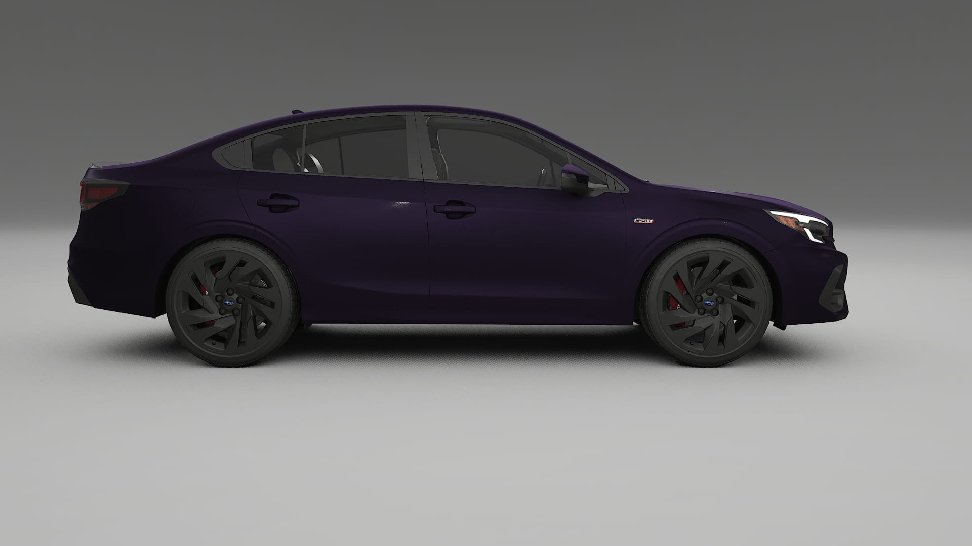 Subaru Legacy BW TPU Paint Protection Film | VIOLET Color Change PPF Full Pre-Cut Kit