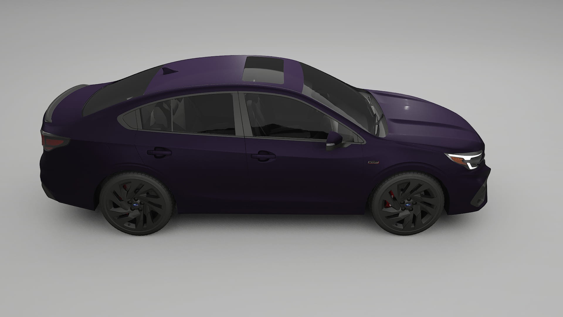 Subaru Legacy BW TPU Paint Protection Film | VIOLET Color Change PPF Full Pre-Cut Kit