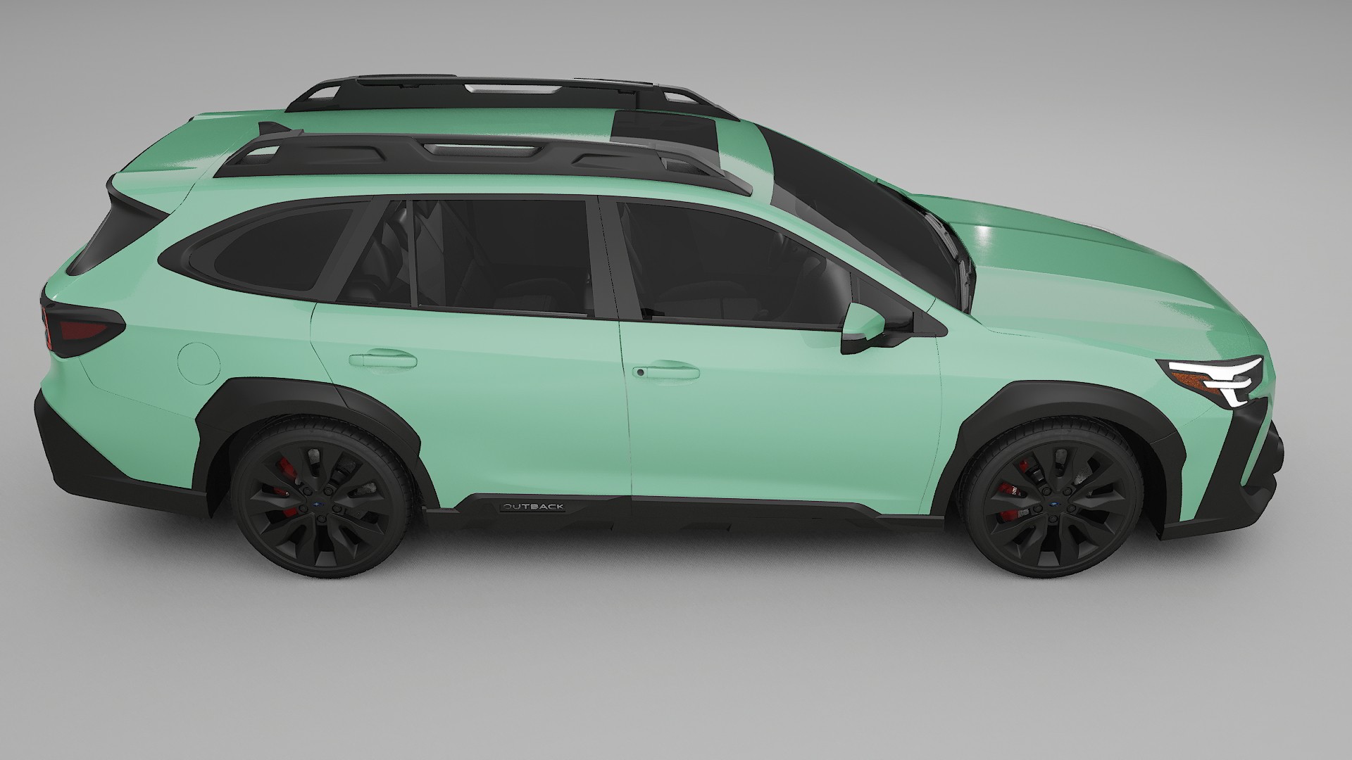 Subaru Outback VI BS facelift LCI TPU Paint Protection Film | DUSTY Color Change PPF Full Pre-Cut Kit