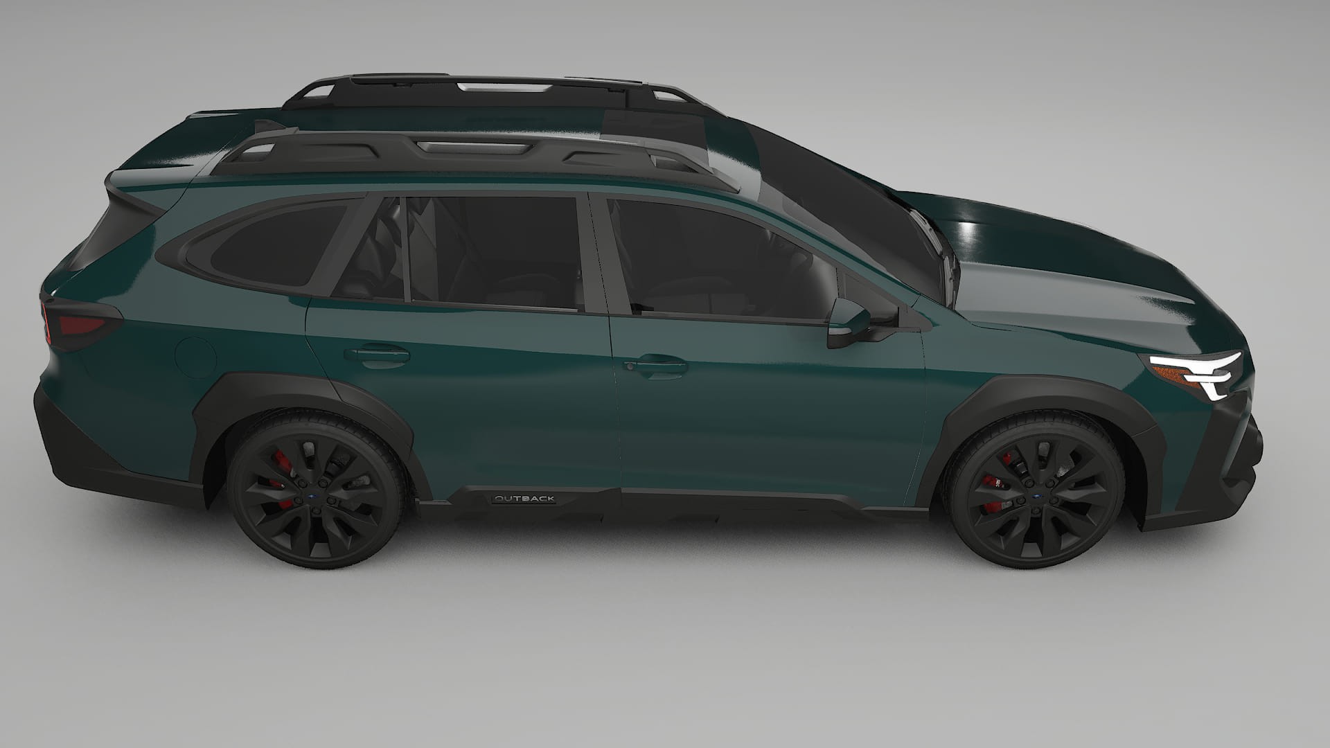 Subaru Outback VI BS facelift LCI TPU Paint Protection Film | INFERNO Color Change PPF Full Pre-Cut Kit