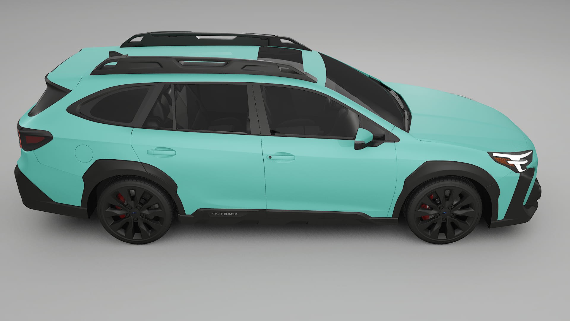 Subaru Outback VI BS facelift LCI TPU Paint Protection Film | FROST Color Change PPF Full Pre-Cut Kit