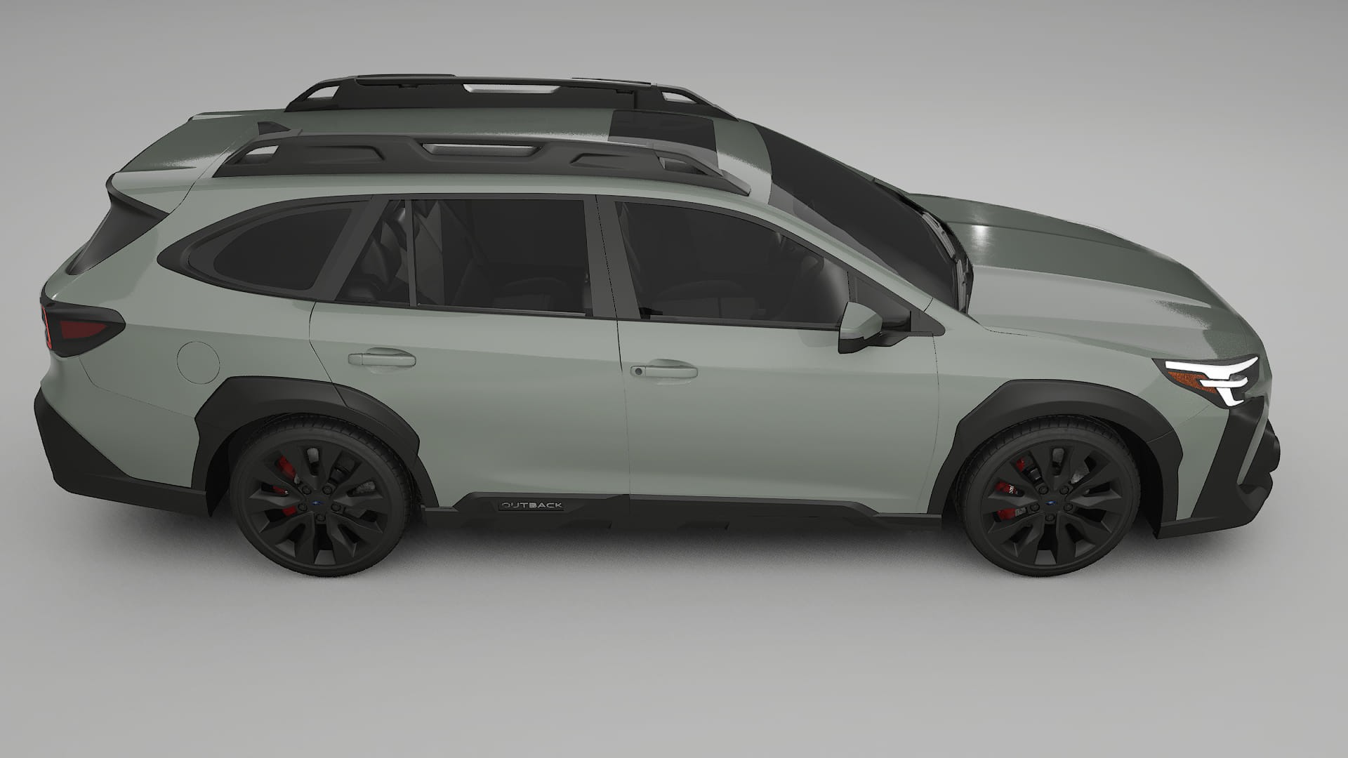 Subaru Outback VI BS facelift LCI TPU Paint Protection Film | SLATE Color Change PPF Full Pre-Cut Kit