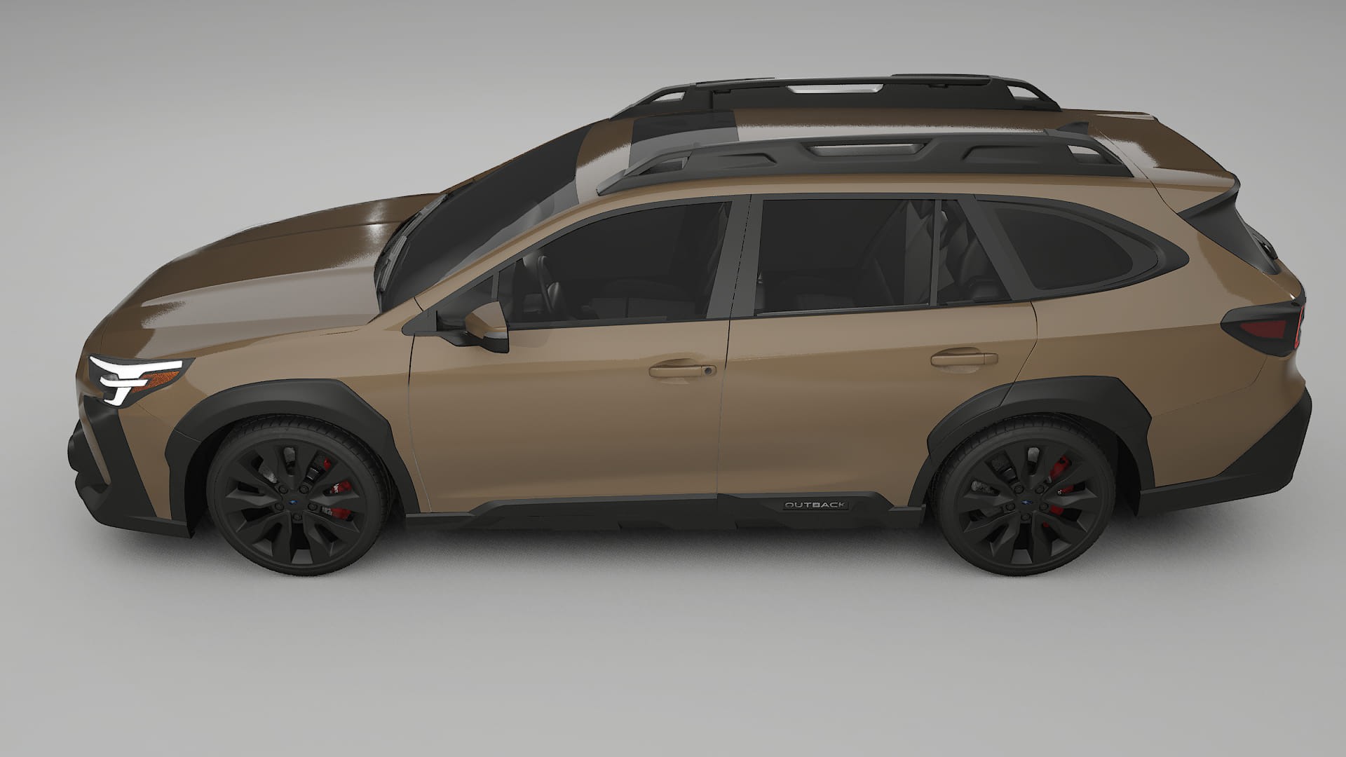 Subaru Outback VI BS facelift LCI TPU Paint Protection Film | SAHARA Color Change PPF Full Pre-Cut Kit