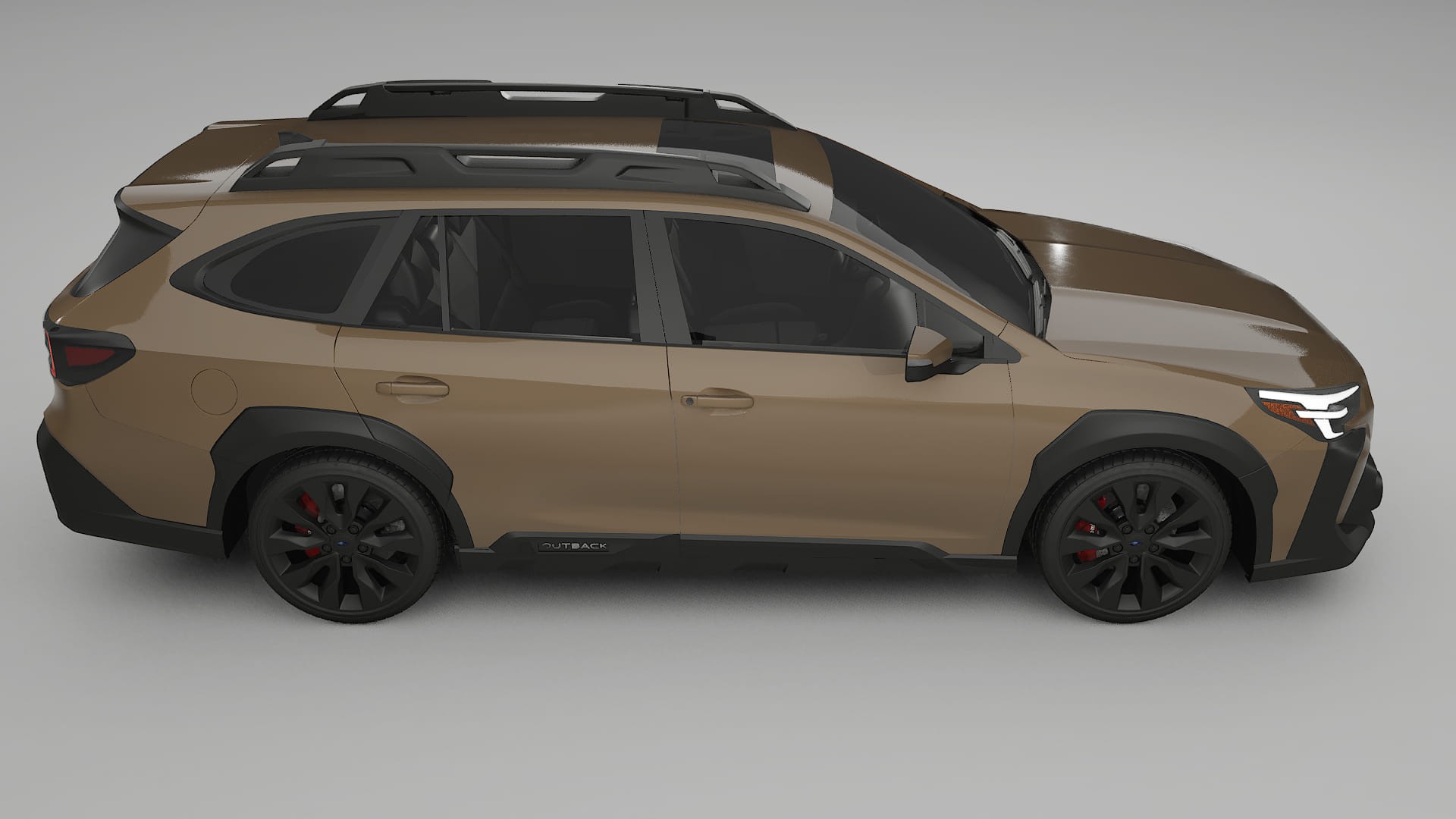 Subaru Outback VI BS facelift LCI TPU Paint Protection Film | SAHARA Color Change PPF Full Pre-Cut Kit