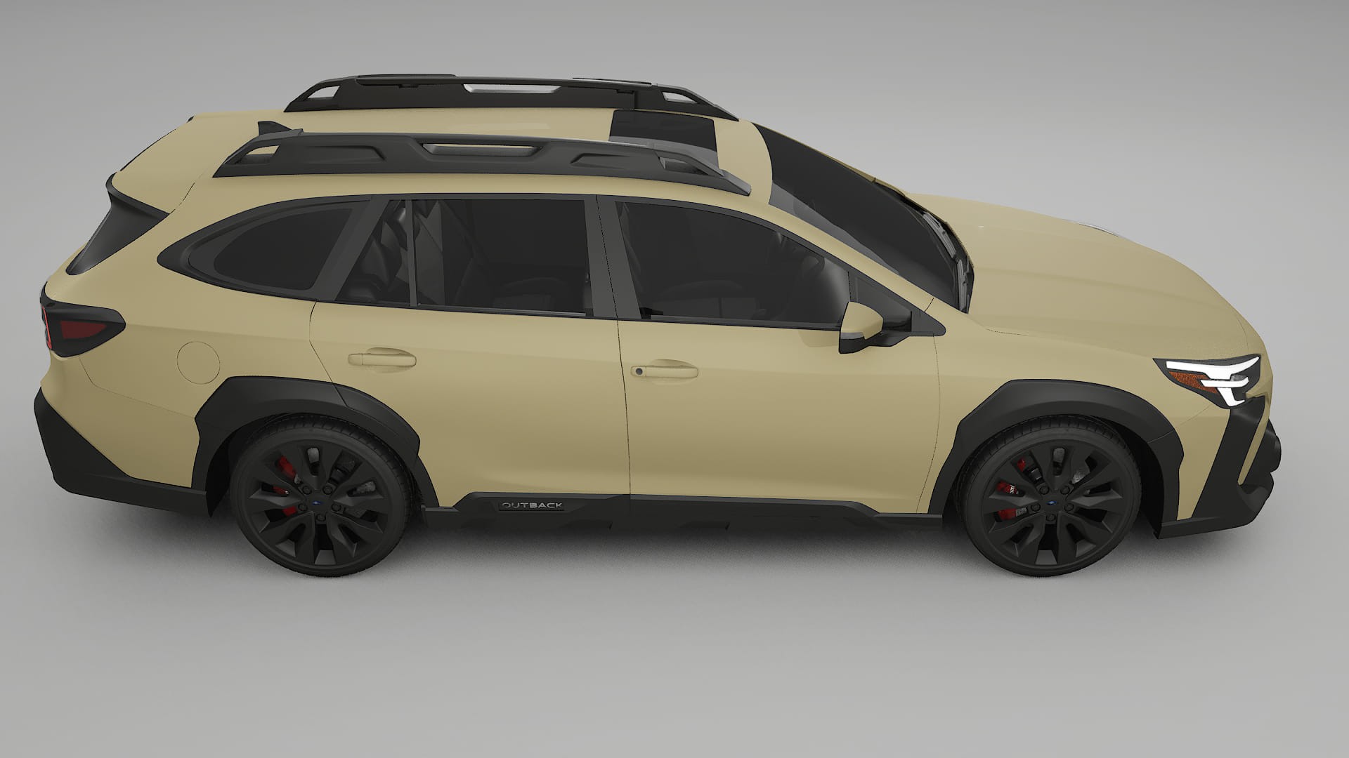 Subaru Outback VI BS facelift LCI TPU Paint Protection Film | SAND Color Change PPF Full Pre-Cut Kit