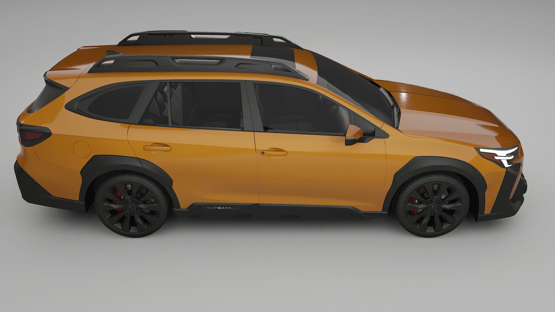 Subaru Outback VI BS facelift LCI TPU Paint Protection Film | DAISY Color Change PPF Full Pre-Cut Kit