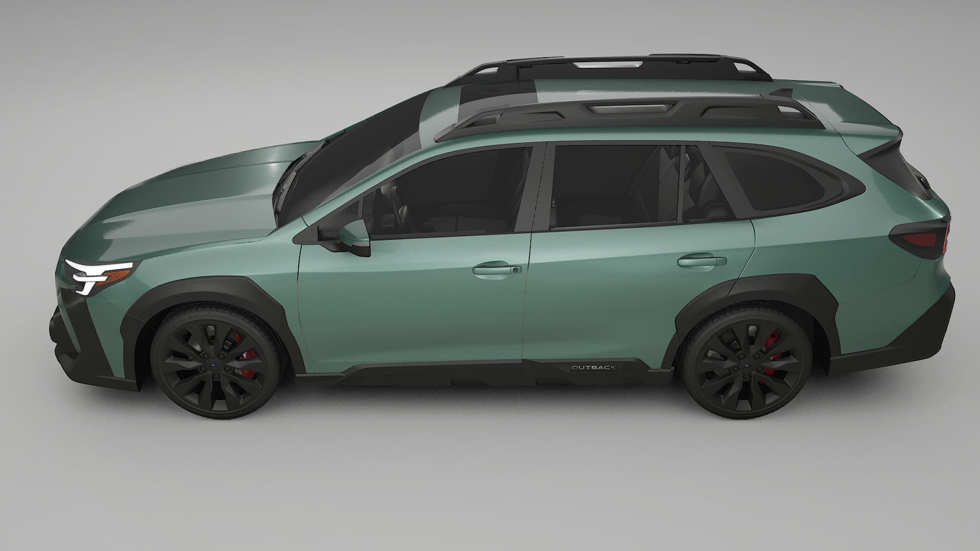 Subaru Outback VI BS facelift LCI TPU Paint Protection Film | EVERGREEN Color Change PPF Full Pre-Cut Kit