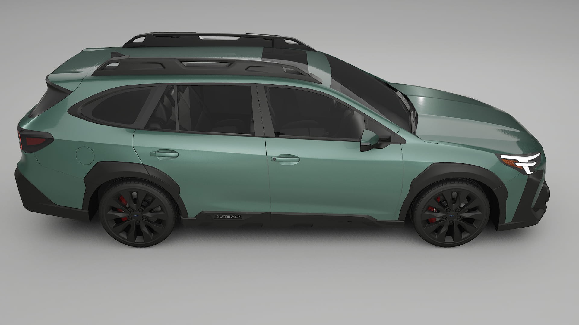 Subaru Outback VI BS facelift LCI TPU Paint Protection Film | EVERGREEN Color Change PPF Full Pre-Cut Kit