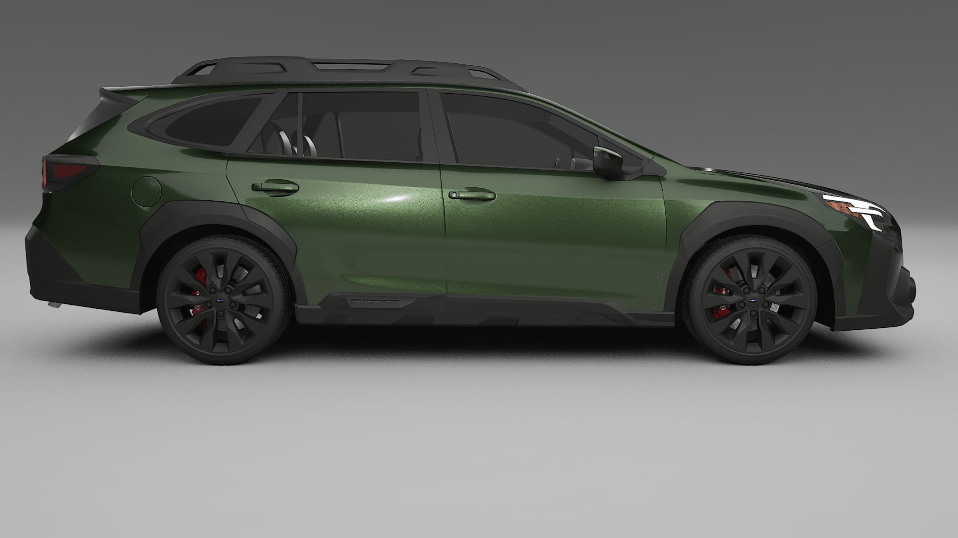 Subaru Outback VI BS facelift LCI TPU Paint Protection Film | LAGOON Color Change PPF Full Pre-Cut Kit