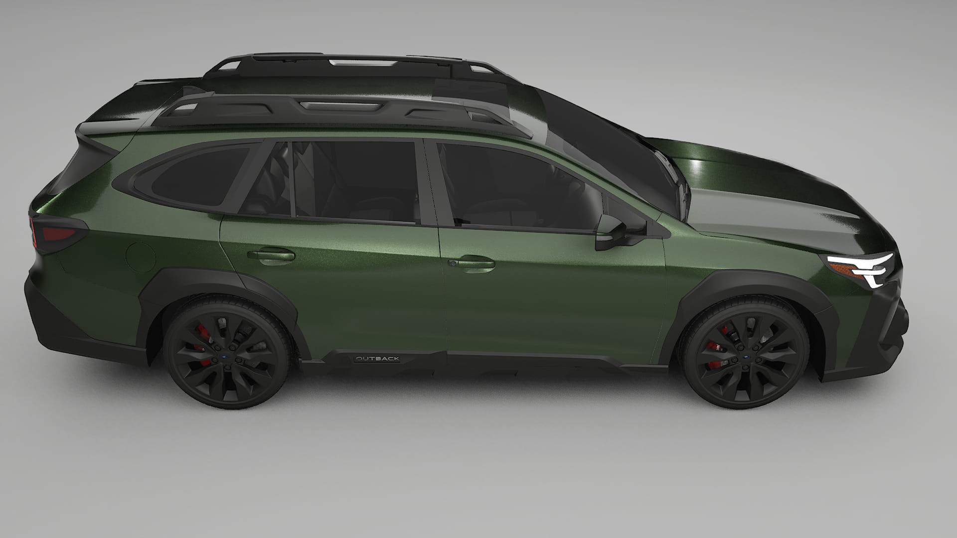 Subaru Outback VI BS facelift LCI TPU Paint Protection Film | LAGOON Color Change PPF Full Pre-Cut Kit