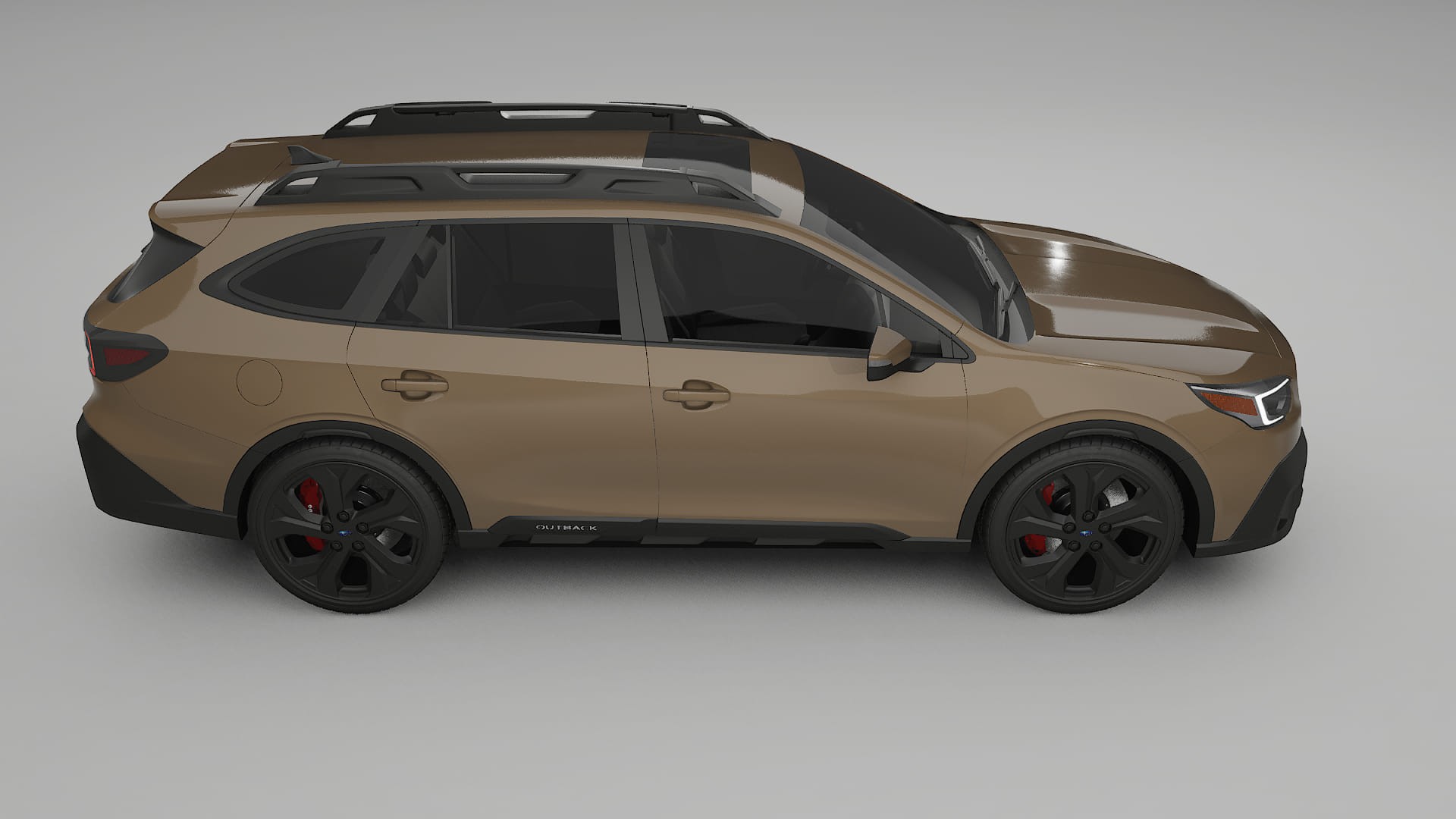 Subaru Outback VI BS prefacelift pre-LCI TPU Paint Protection Film | SAHARA Color Change PPF Full Pre-Cut Kit