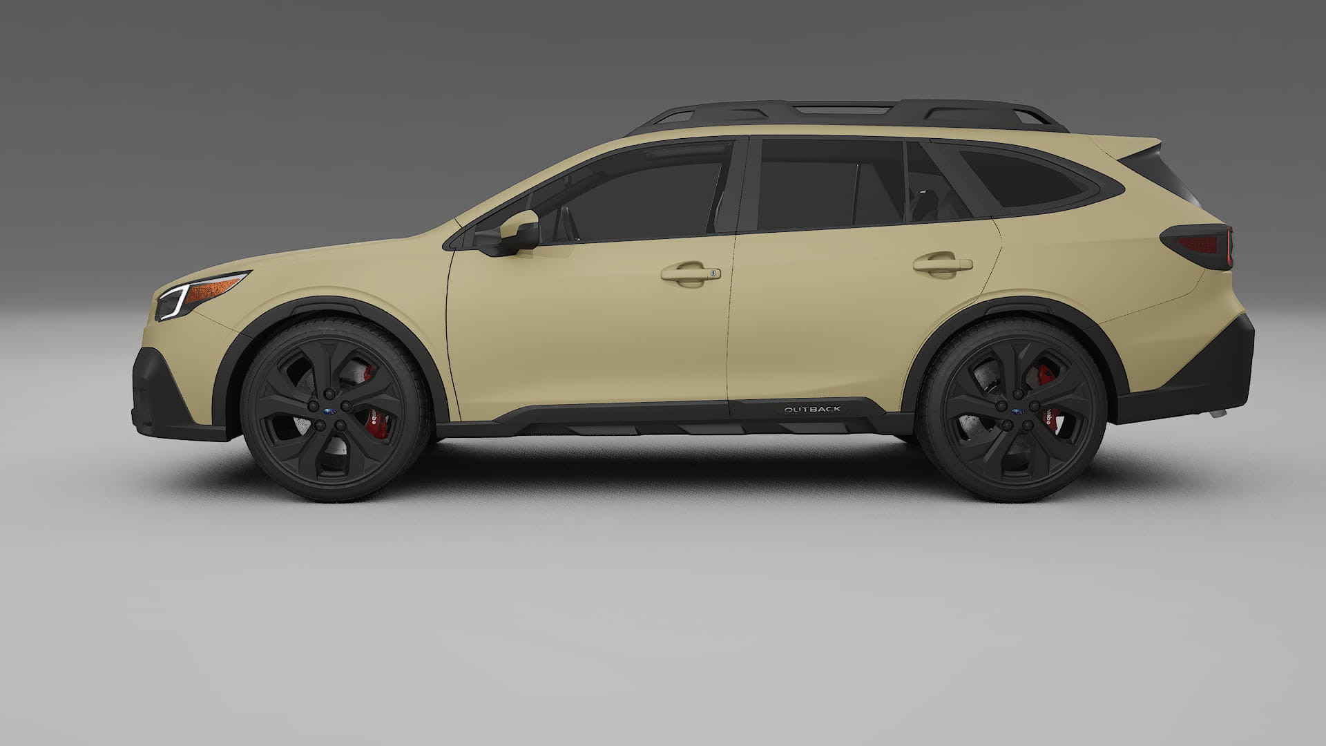 Subaru Outback VI BS prefacelift pre-LCI TPU Paint Protection Film | SAND Color Change PPF Full Pre-Cut Kit